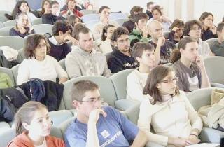 Studenti a un convegno alla Scuola Sant’Anna
