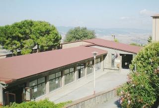 Due scorci del liceo classico Carducci di Volterra