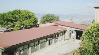Due scorci del liceo classico Carducci di Volterra