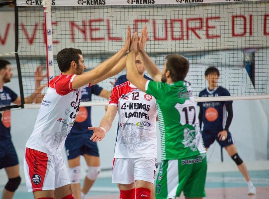 La Kemas cerca la prima gioia contro Macerata 