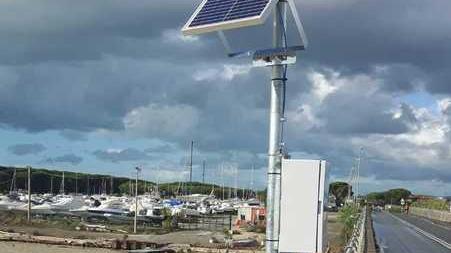 Installato l’idrometro per monitorare il fiume