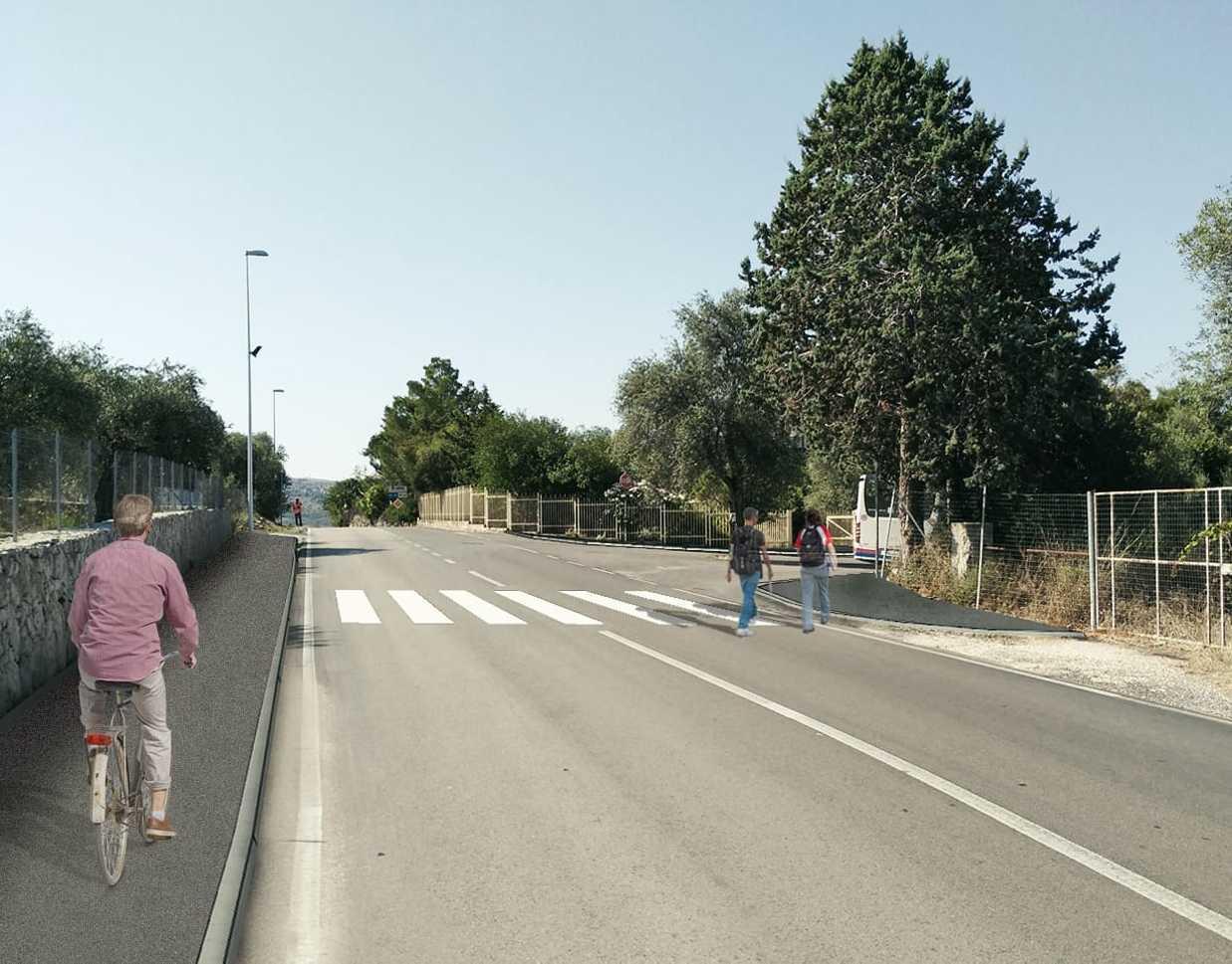 Via Milano più sicura con la pista ciclopedonale 