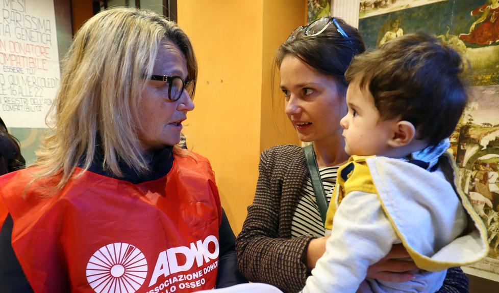 Da Cento con il suo bebé