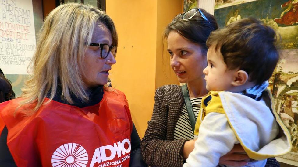 Da Cento con il suo bebé