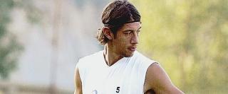 Il difensore Angelo Antonazzo in allenamento