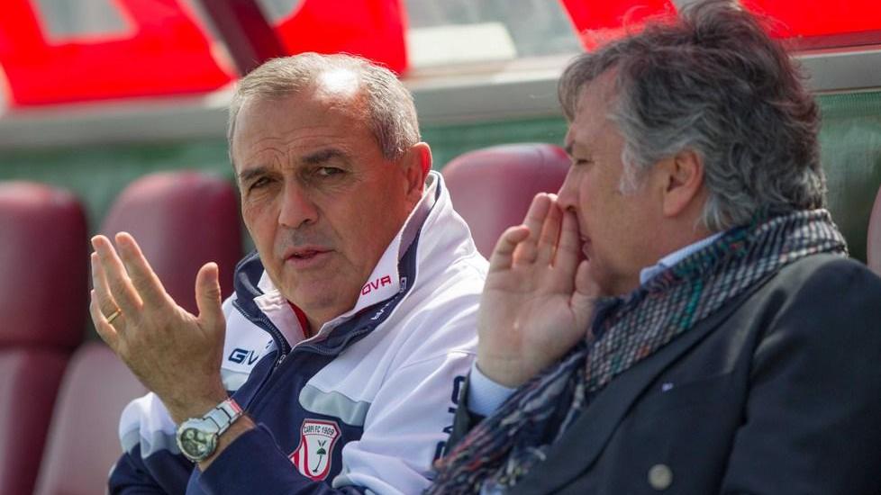Il Carpi in maglia nera Caliumi: «È dura, ma possiamo risalire»