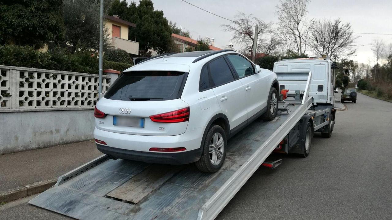 Il sequestro di un'auto