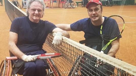 Tennis in carrozzina un torneo di successo