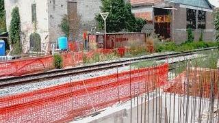 A destra il sottopasso tra via Piave e via Fonda qui a fianco quello tra via Lama e via Neruda