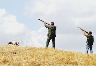Da domenica le campagne saranno invase dai cacciatori Molti quelli che sceglieranno il Padule di Fucecchio (sotto)