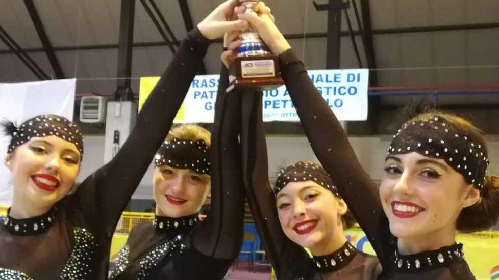 Per le giovanissime dello StarSkating terzo posto alla rassegna nazionale Aics