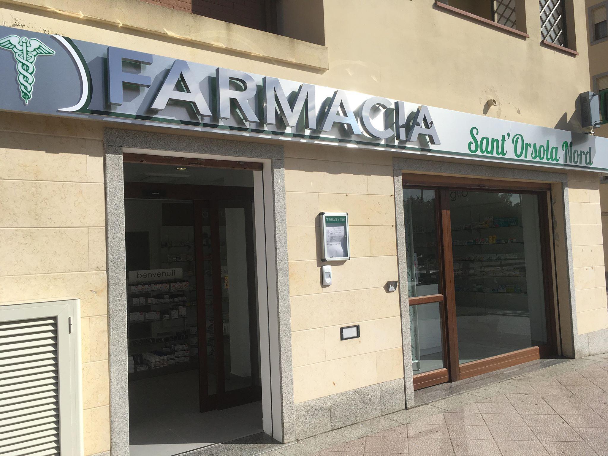 La farmacia Sant'Orsola Nord a Sassari