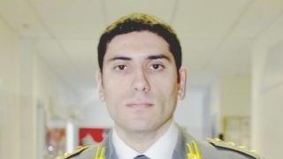 Il comandante Lauretta e un controllo dei finanzieri