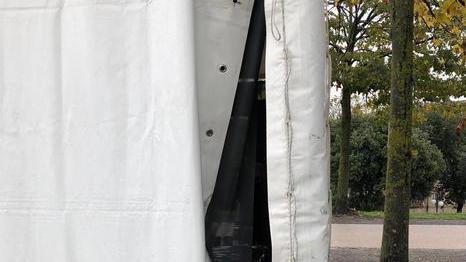 Di nuovo i ladri nello stand della cannabis