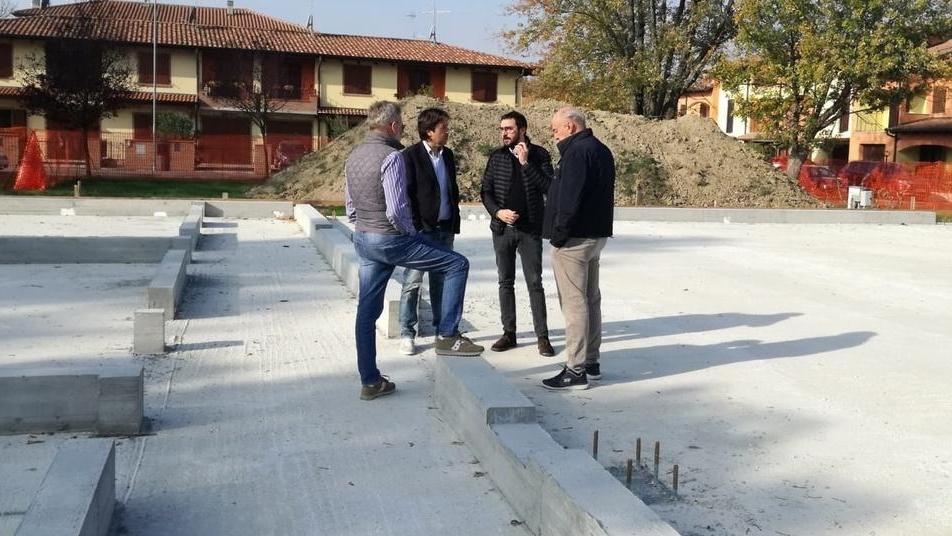 La palestra inizia a svelare i suoi spazi Lavori a buon punto