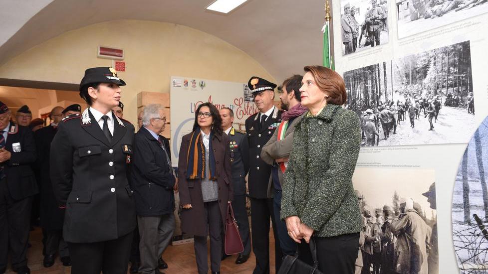 Apre la mostra dell’Arma sulla Grande Guerra fra divise storiche e pannelli fotografici