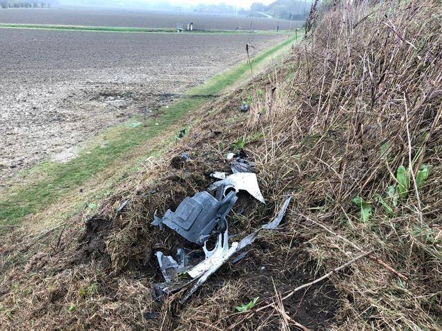 Con l'auto nella scarpata: muore a 59 anni 