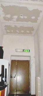Avviati i lavori di restauronella palestra del Boccherini