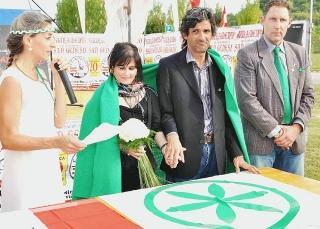 Da sinistra Letizia Zei, Claudio Quiriconi, Arianna Campioni e Fabrizio Bonelli