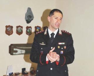 Il capitano dei carabinieri Tiziano Marchi (Vip)