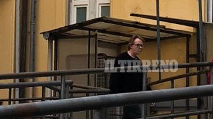 La prima immagine di Mannino all'ospedale