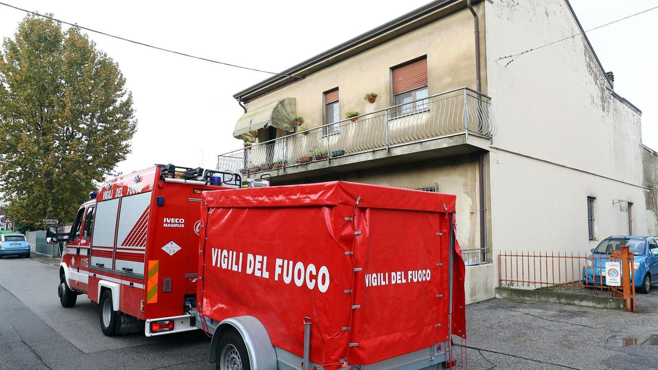 Vigili del fuoco a Bondeno
