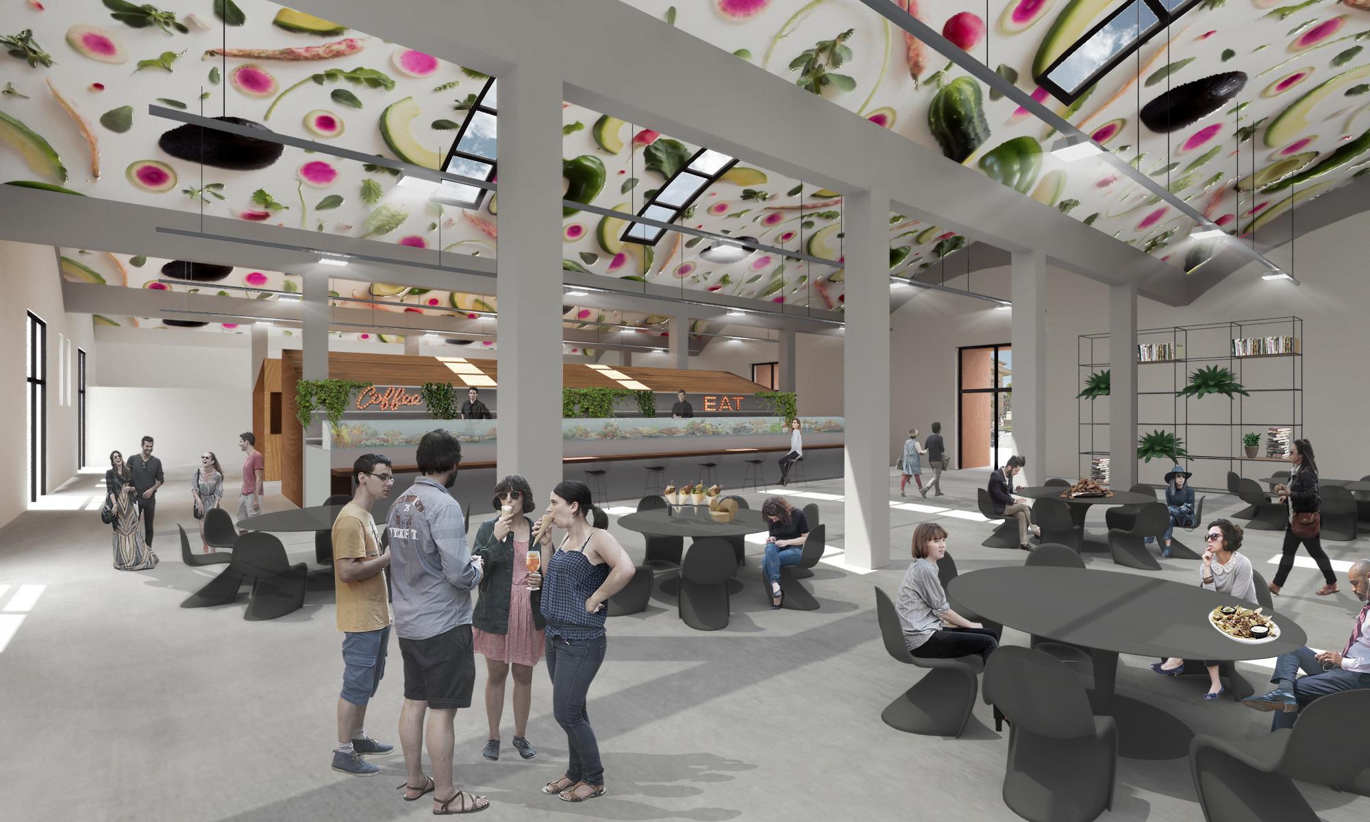 Un rendering del futuro mercato