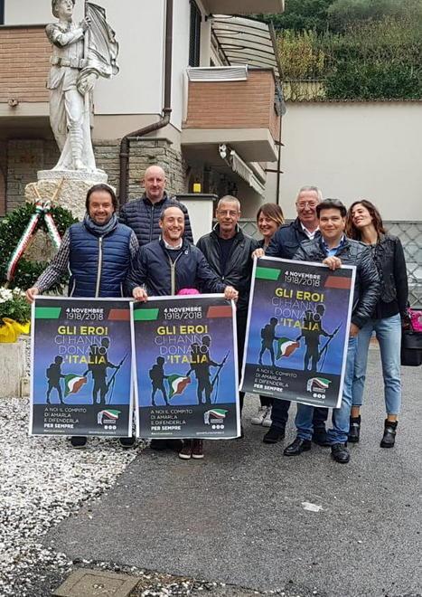 A La Rocca una corona per i caduti della guerra 