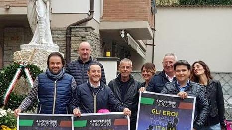 A La Rocca una corona per i caduti della guerra