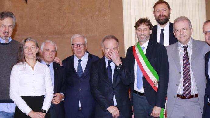 Basket, Petrucci benedice l’idea del nuovo Palasport Magni: pronti a parlarne