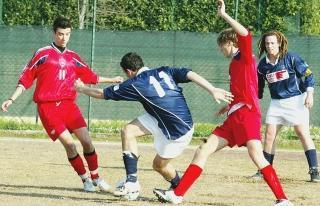 Un’azione di gioco del Viaccia