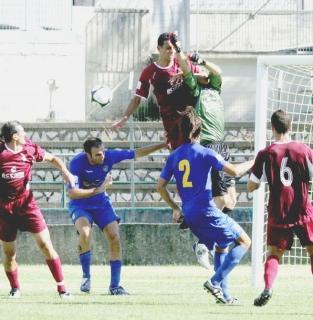 Un’azione degli azzurri
