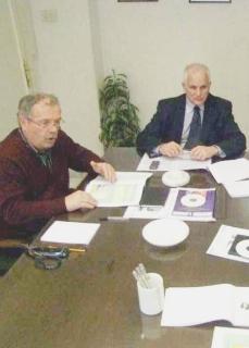 Da sinistra Attilio Papini e Gianfranco Oligeri della Conf Artigianato provinciale