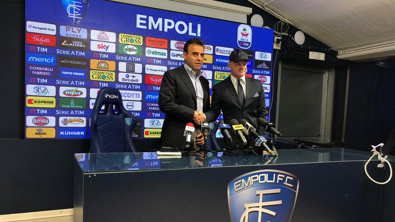 "Pochi discorsi e tanto lavoro": nasce l'Empoli di Iachini - Video
