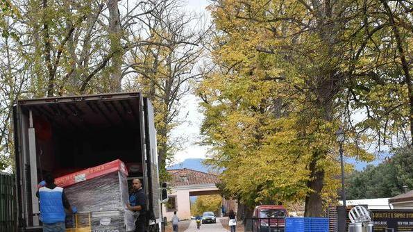 Padiglioni, stand e strutture lo smontaggio è già iniziato