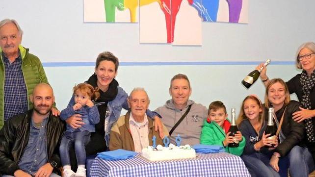 Grande festa per i 100 anni di Cosmo Antonio Russo