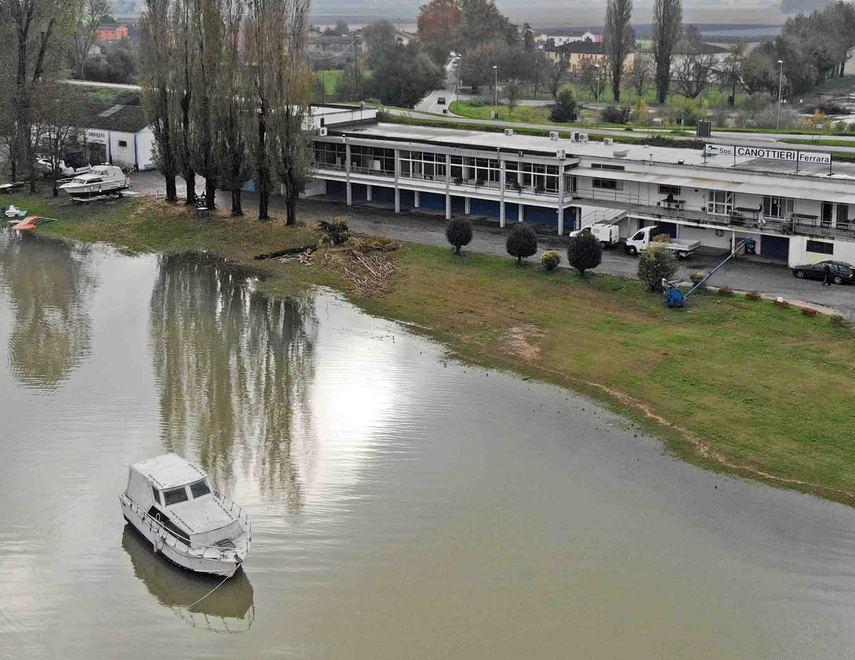 Il Po fa meno paura L’allerta scende a gialla 
