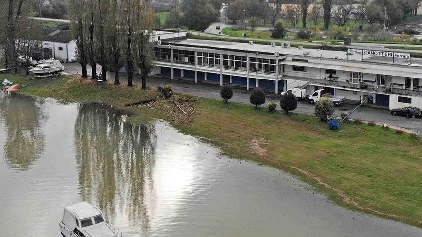 Il Po fa meno paura L’allerta scende a gialla