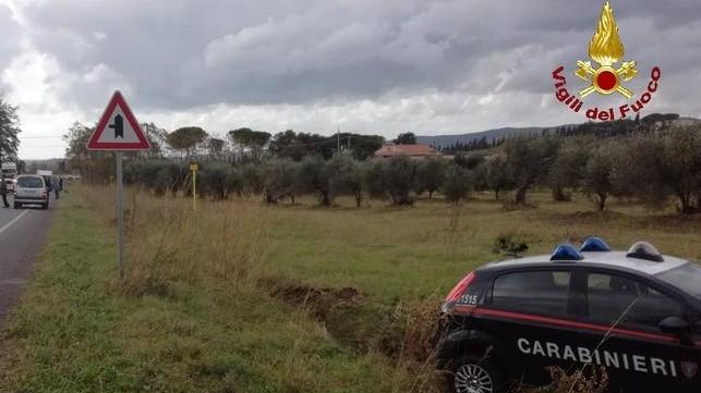 Carabiniere ferito nello scontro fra tre auto