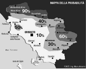 Una mappa per trovare i porcini