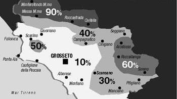 Una mappa per trovare i porcini
