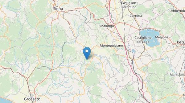 Sciame sismico nel Senese: scuole chiuse a Castiglione d'Orcia