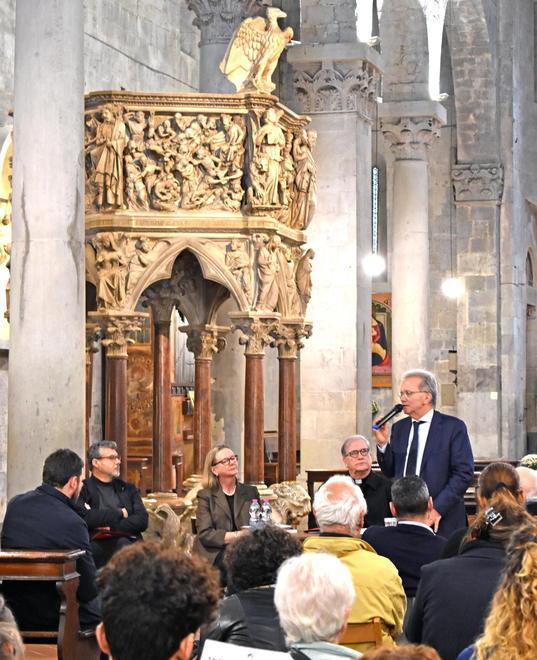 Un progetto da 230.000 euro per il pulpito di Giovanni Pisano 