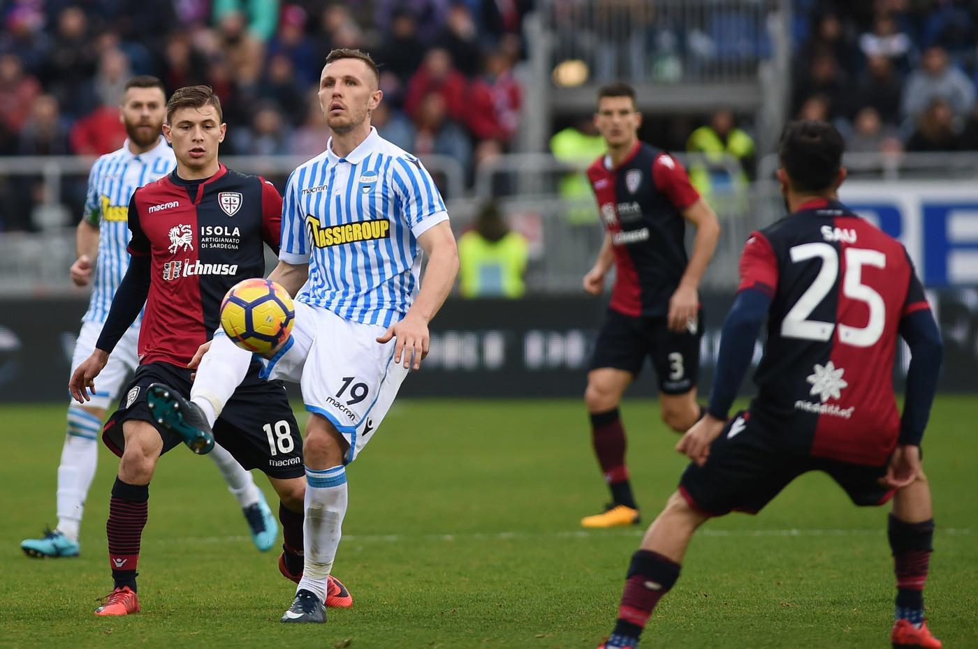 Scacchiera Spal. Attacco in fascia e densità in mezzo
