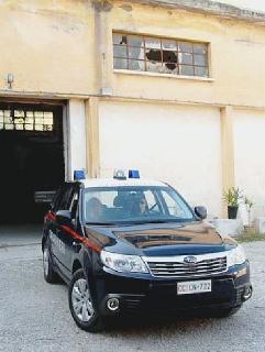 Controlli dei carabinieri ai magazzini comunali