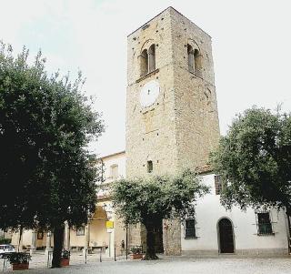 La piazza del paese di Montevettoli che ospiterà la manifestazione