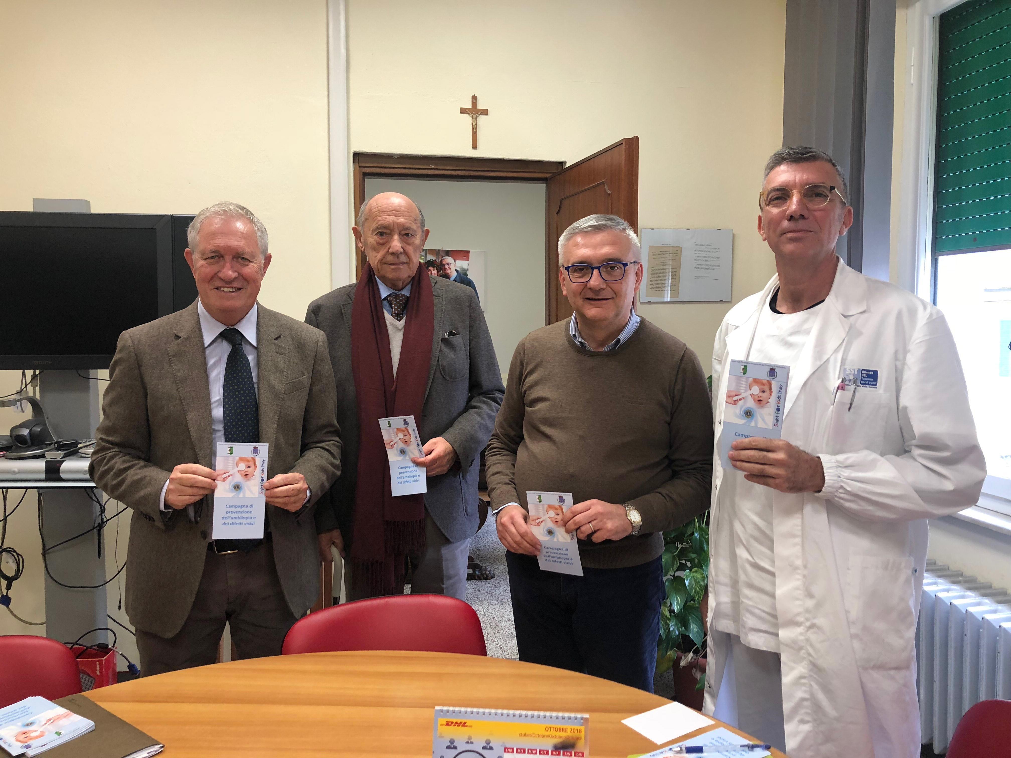 Un momento della conferenza stampa