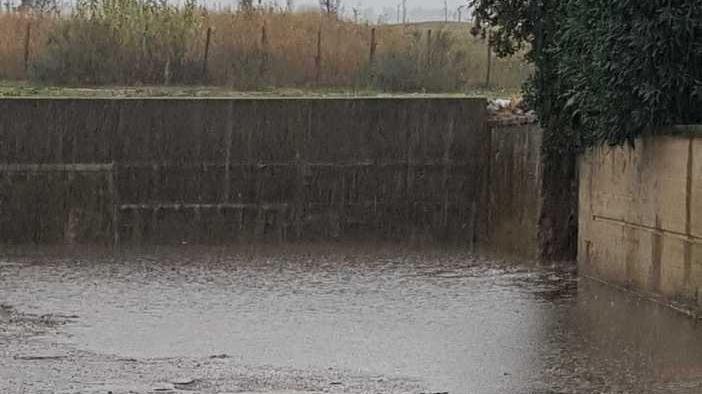 Un anno dopo l’alluvione via Pacinotti si allaga ancora