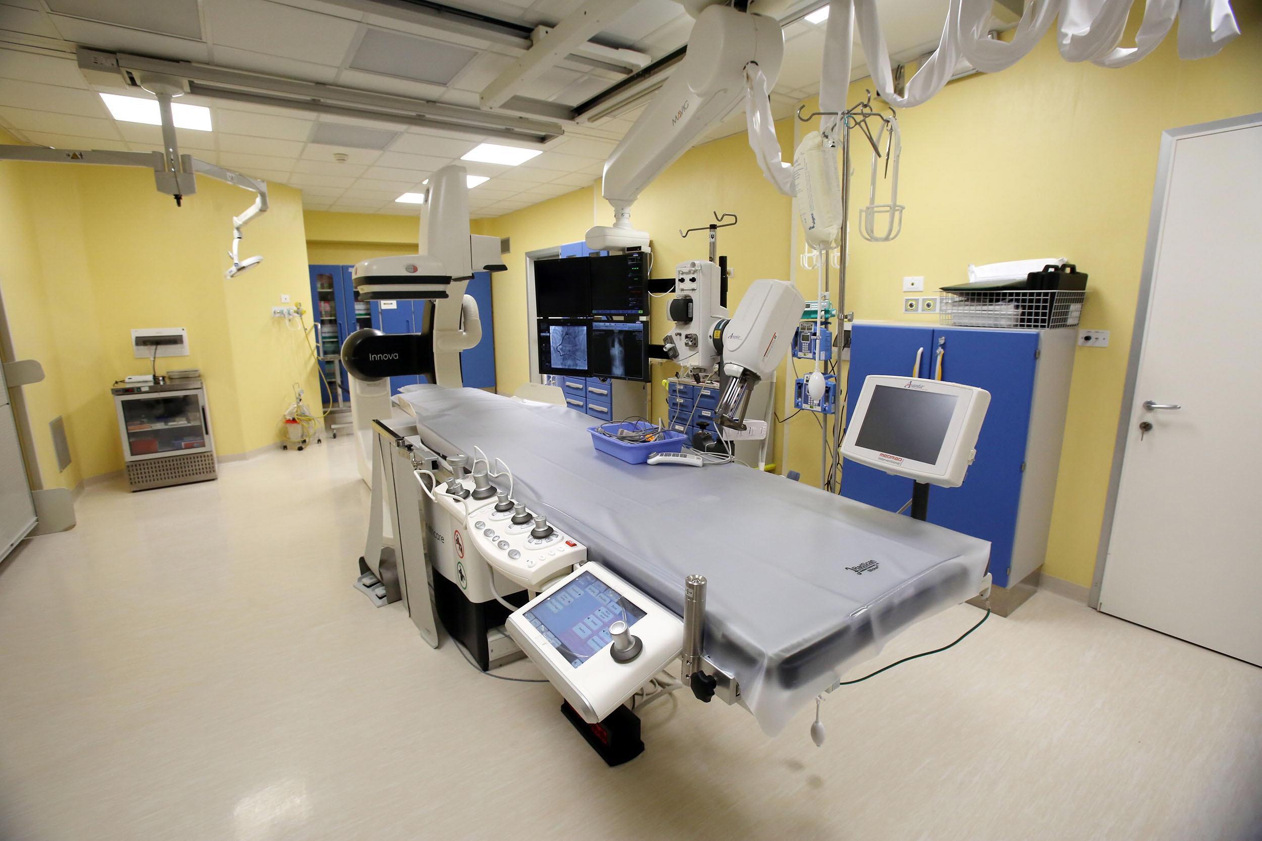 Un ambulatorio all'ospedale Cosma e Damiano di Pescia (Foto Nucci)
