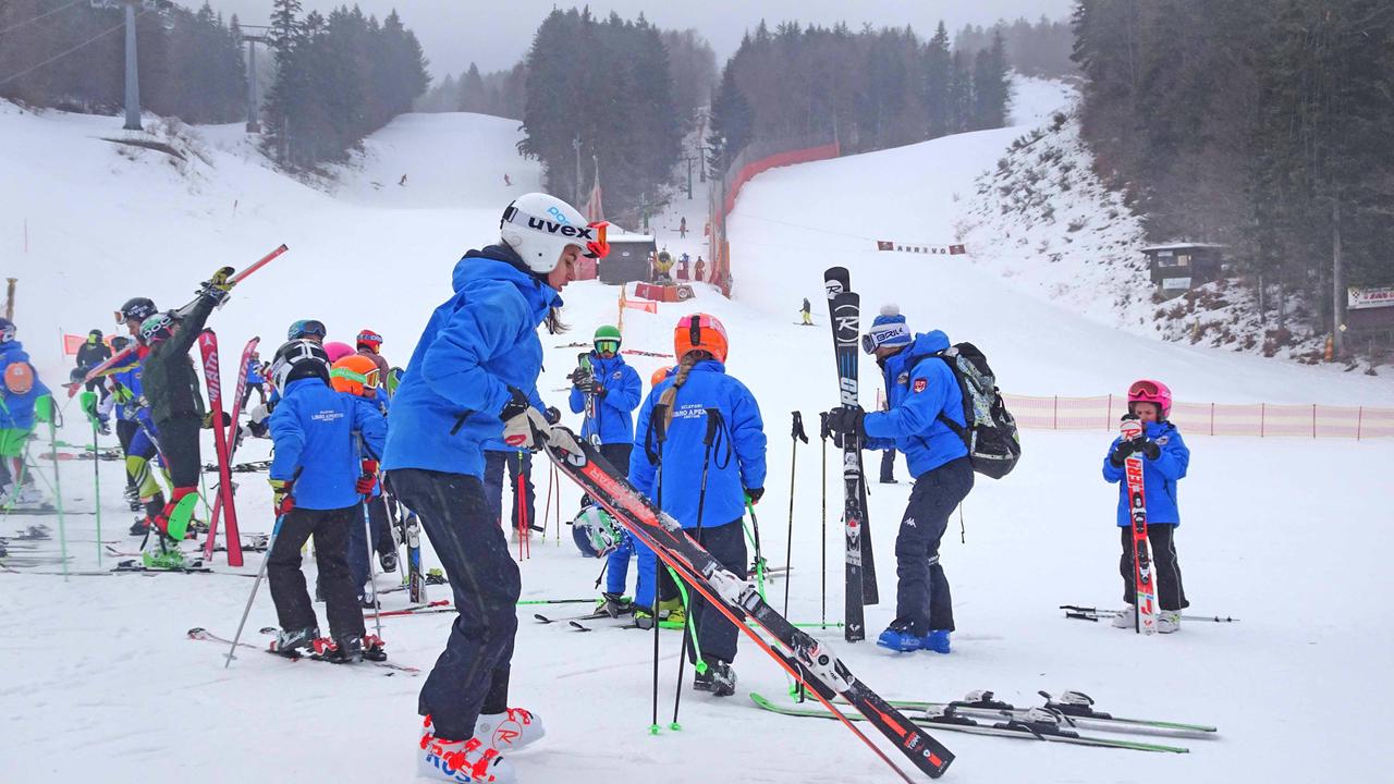 Una pista all'Abetone